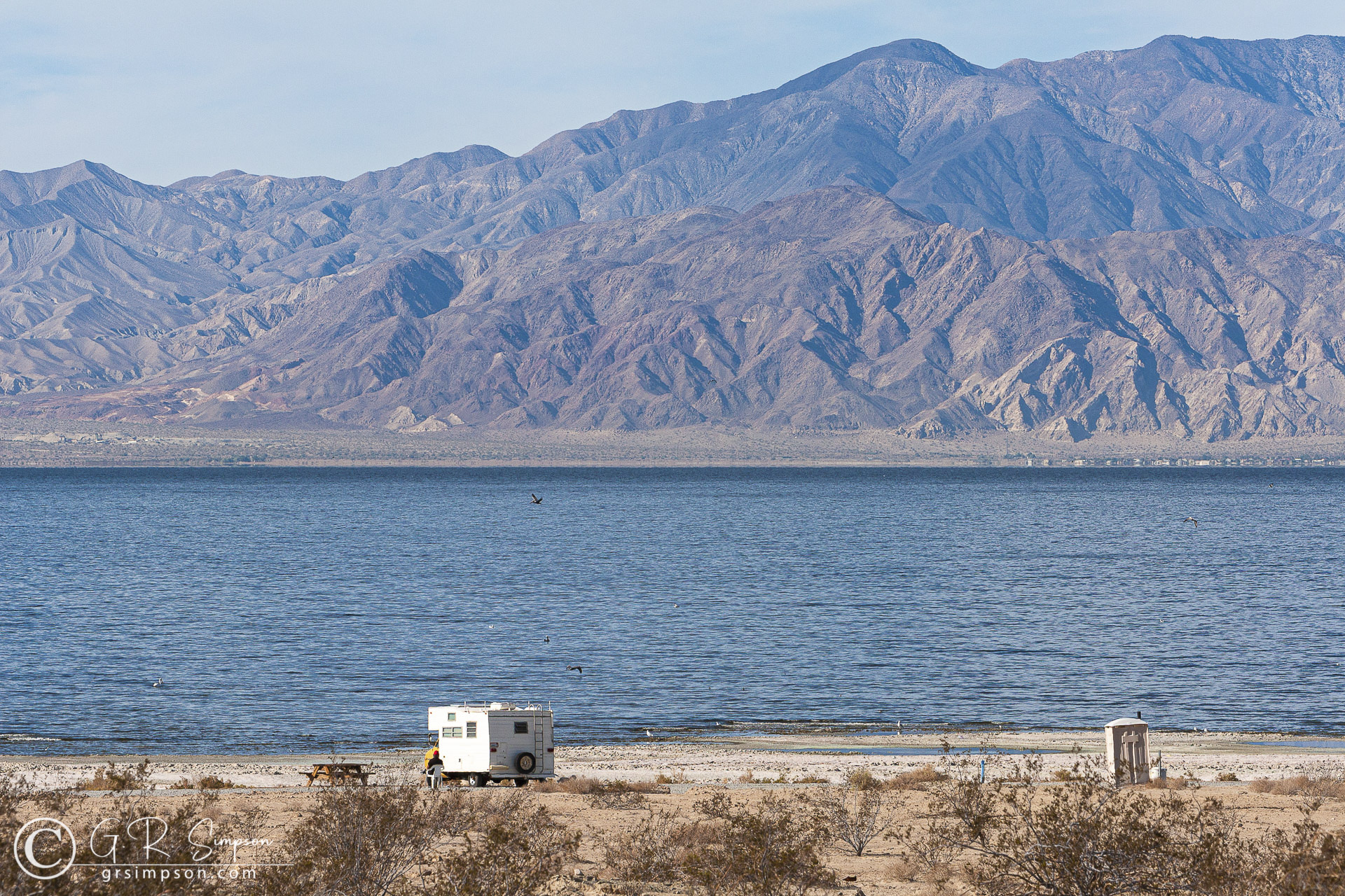 Shore Fishing Salton Sea