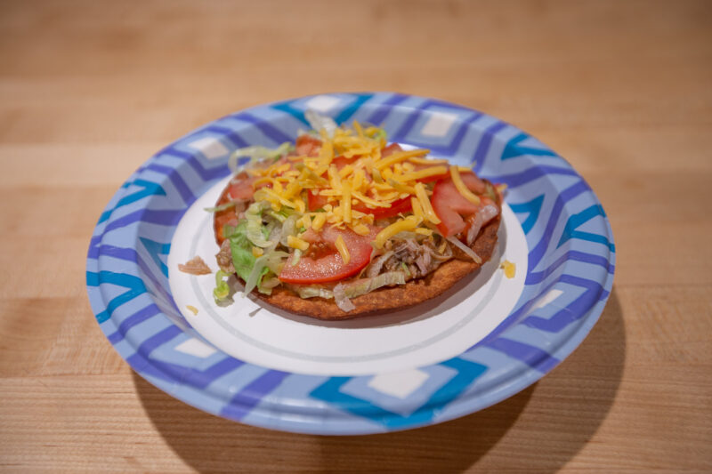 Meat Tostada