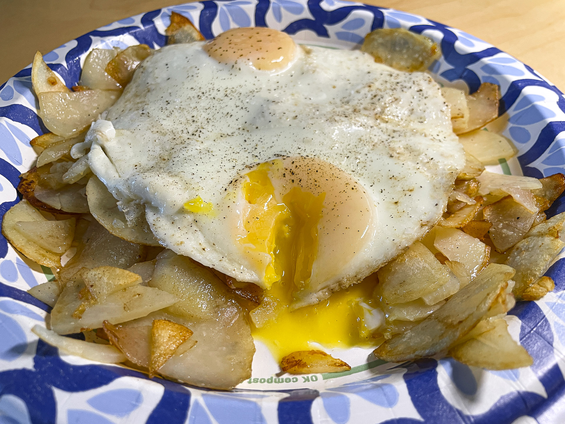 Eggs and Fried Potatoes