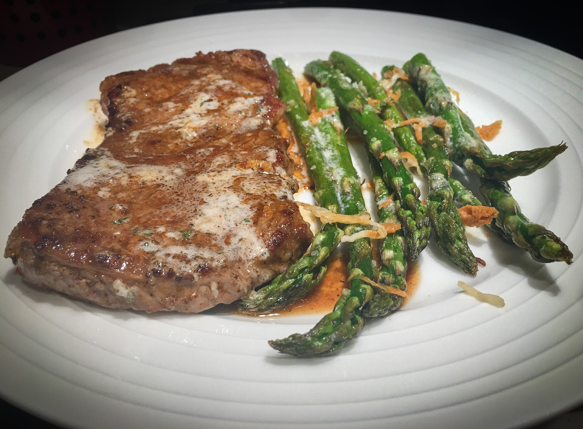 Steak and Asparagus