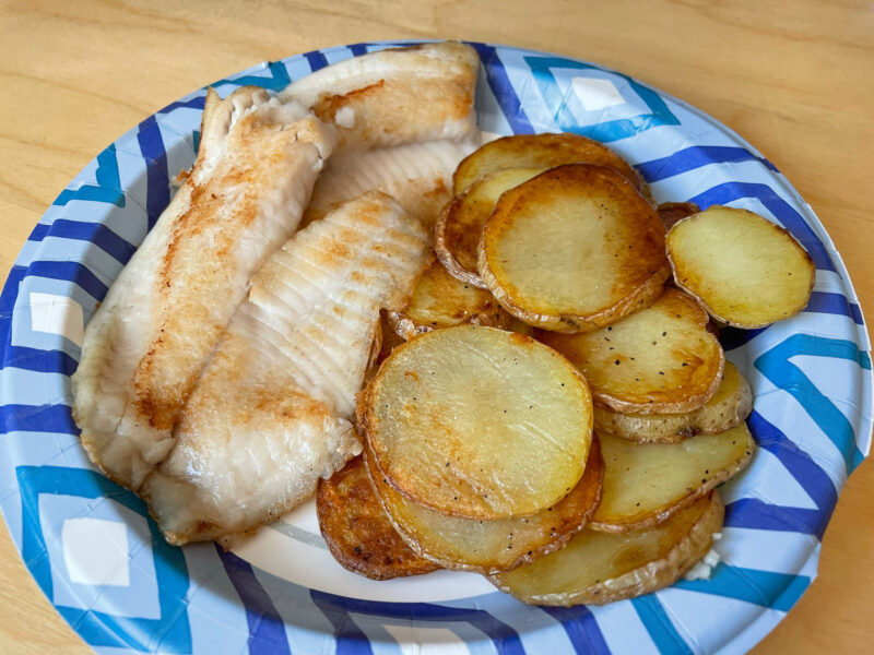 Tilapia and Potatoes