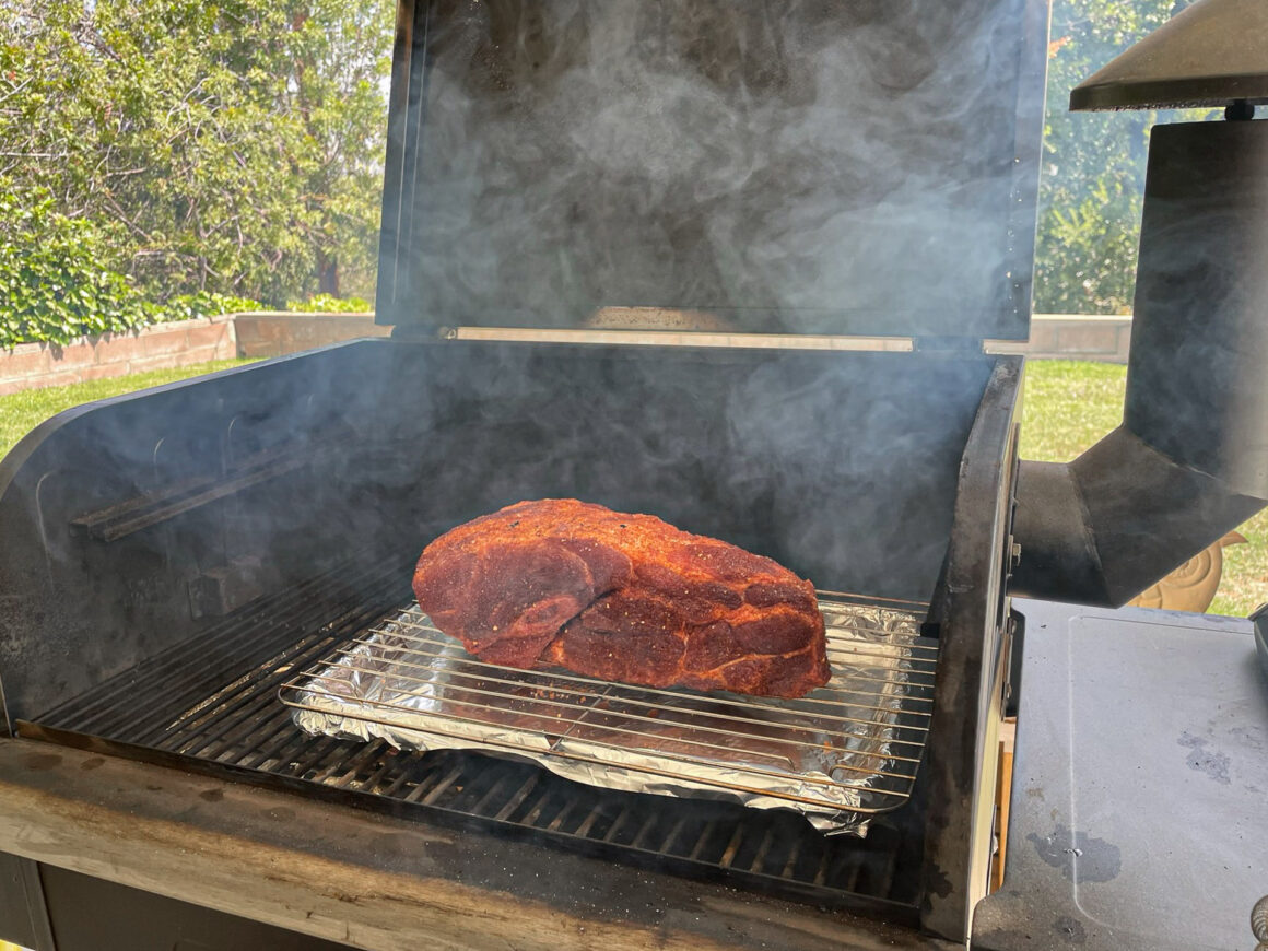 Pork Butt on the Smoker