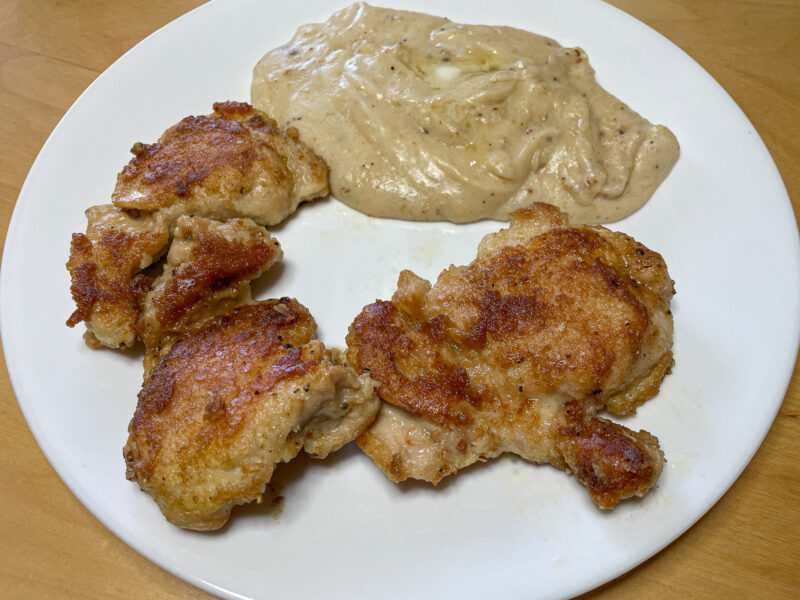 Fried Chicken Thighs