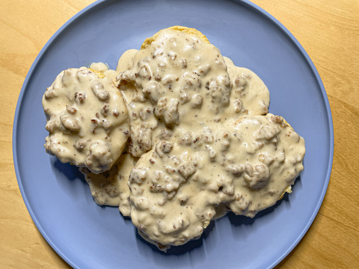 The Almighty Biscuits and Sausage Gravy