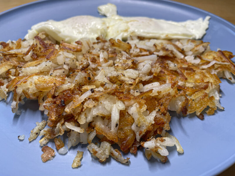 Hash Browns and Eggs