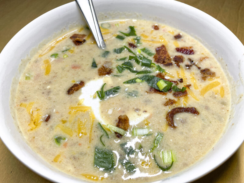 Cheeseburger Soup