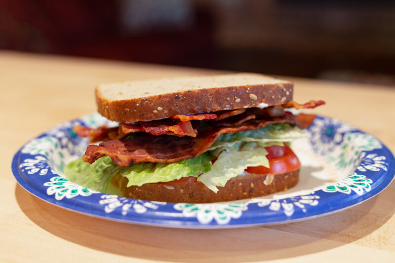 Bacon Lettuce and Tomato