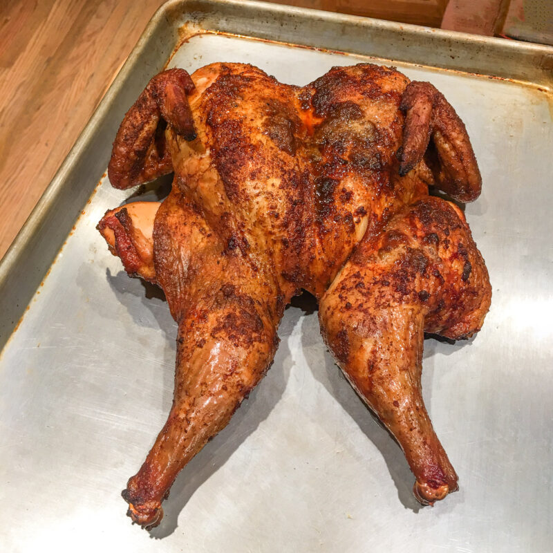 Spatchcocked Chicken