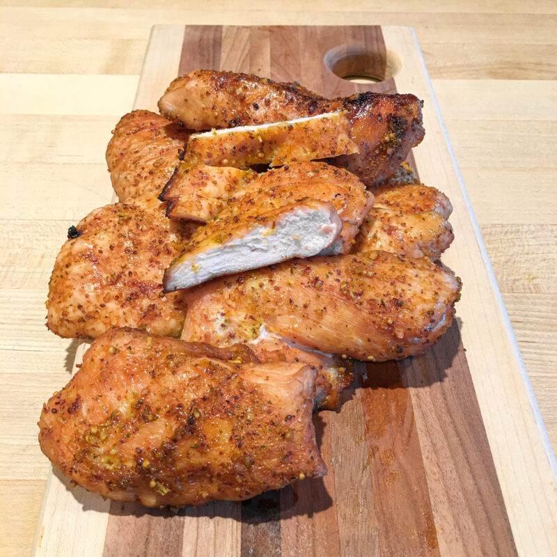 Smoked and Sliced Boneless Chicken Breast