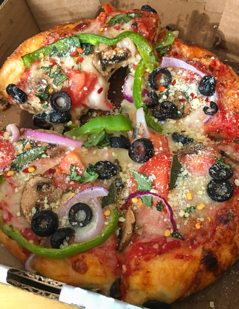 Store-bought Personal Pizza