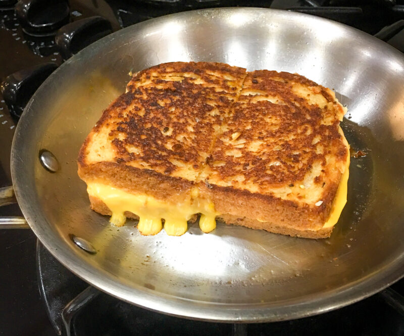 Grilled Cheese in the Pan