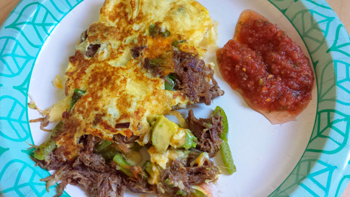 Machaca and Eggs