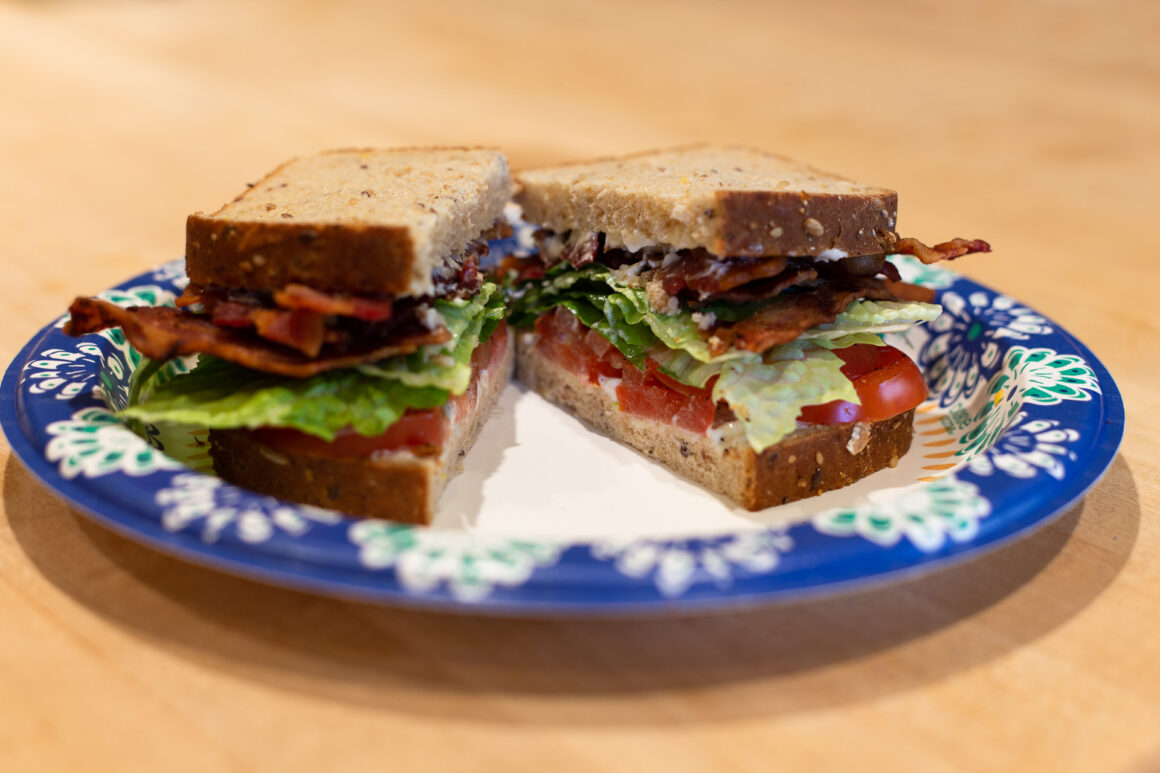 Bacon Lettuce Tomato Sandwich