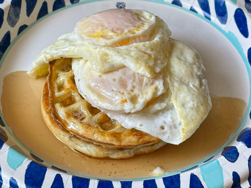 Waffles & Eggs