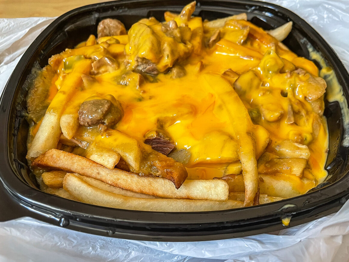 Chili Verde Pork Fries w/Cheese