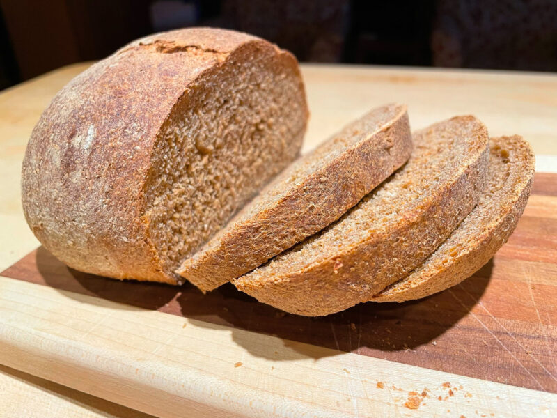 Sliced Rustic Bread