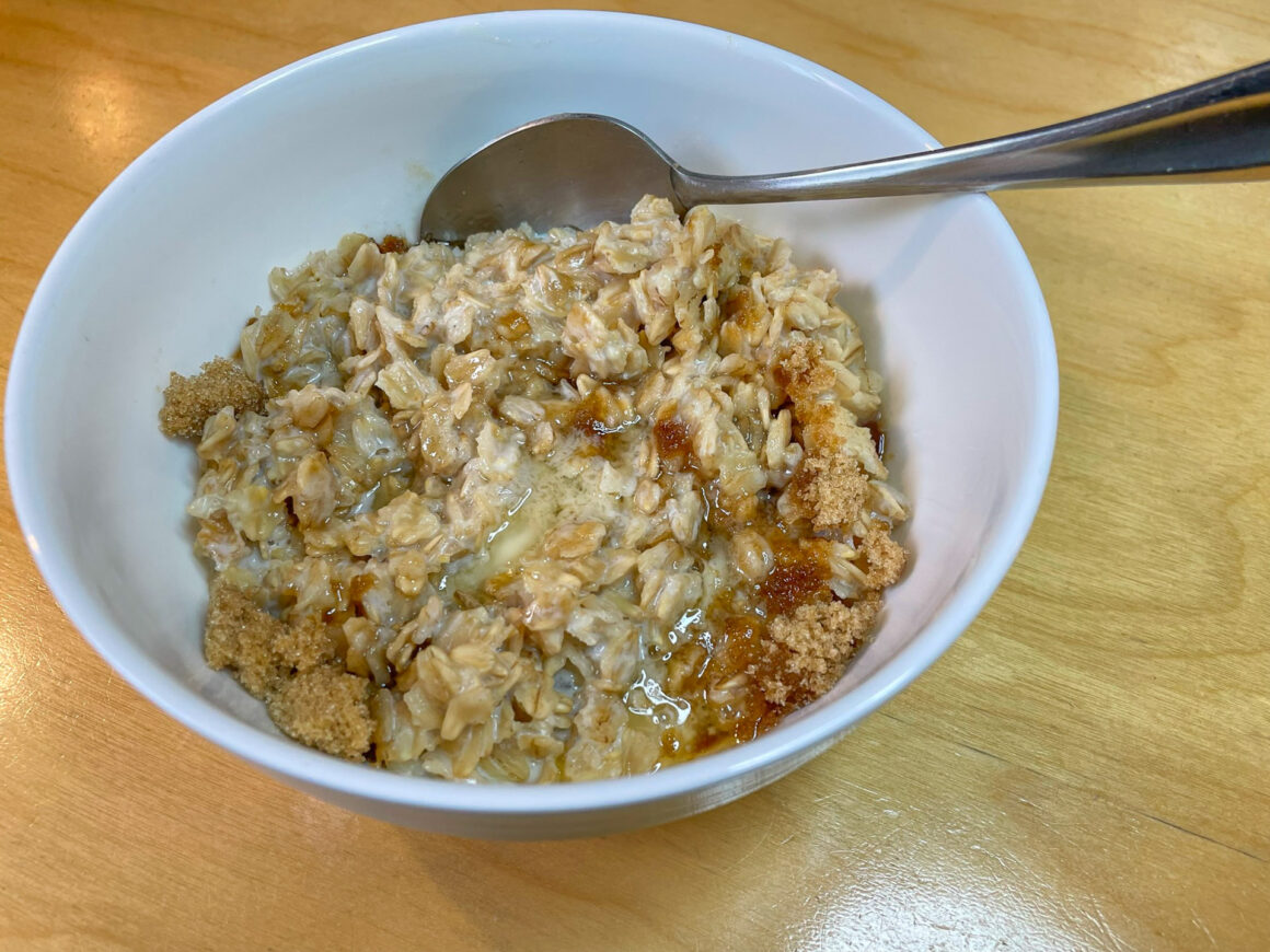 Oatmeal, Butter, and Brown Sugar