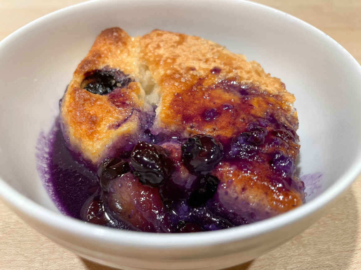 Blueberry Peach Cobbler