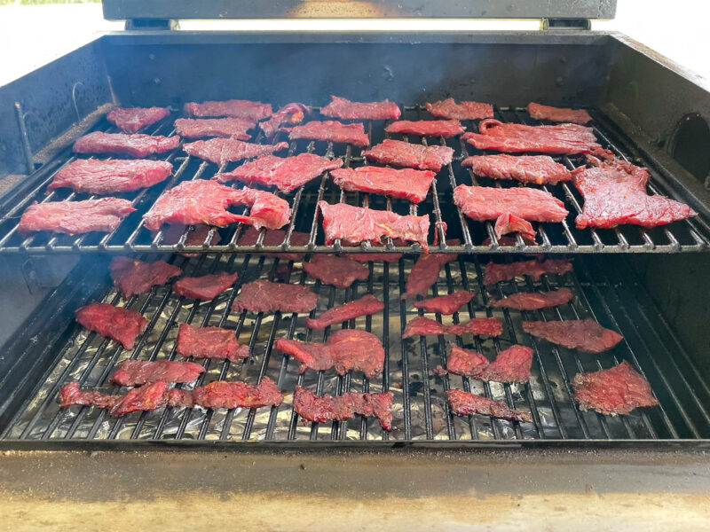 Smoking Beef Jerky