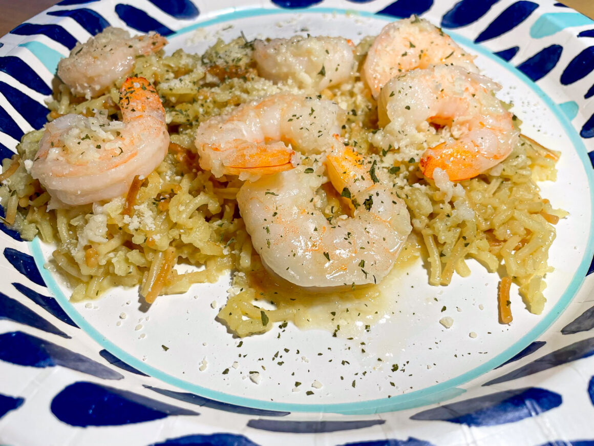 Garlic Buttered Shrimp Rice