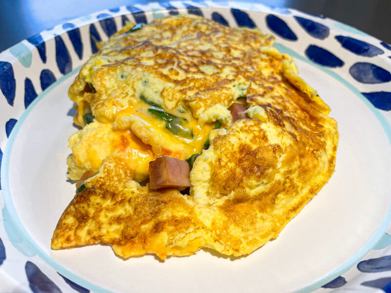 Ham and Cheese Omelet