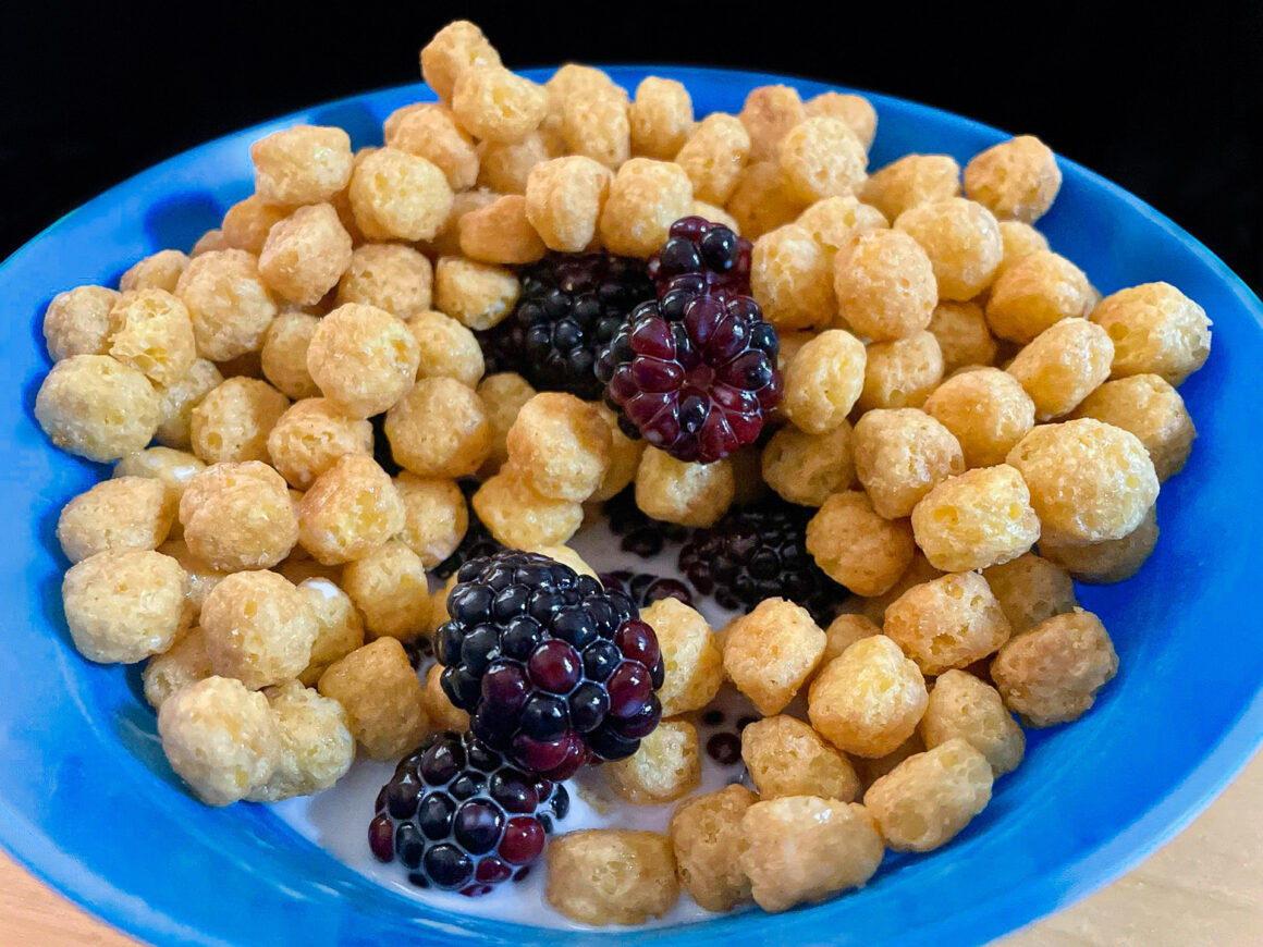 Cap'n Crunch and Blackberries