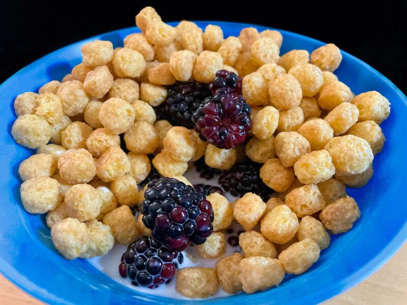 Cap'n Crunch and Blackberries