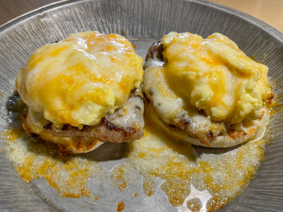 Sausage Egg and Cheese Muffin