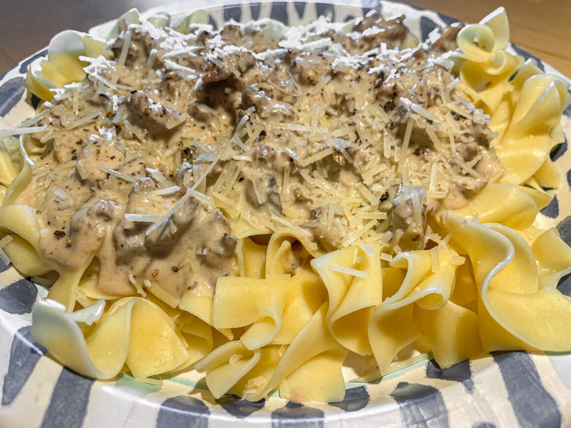 Beef Stroganoff