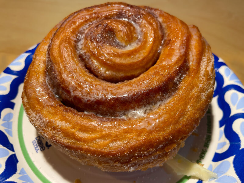 Buttered Cinnamon Roll