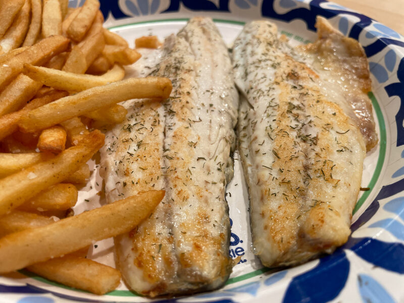 Tilapia and Fries