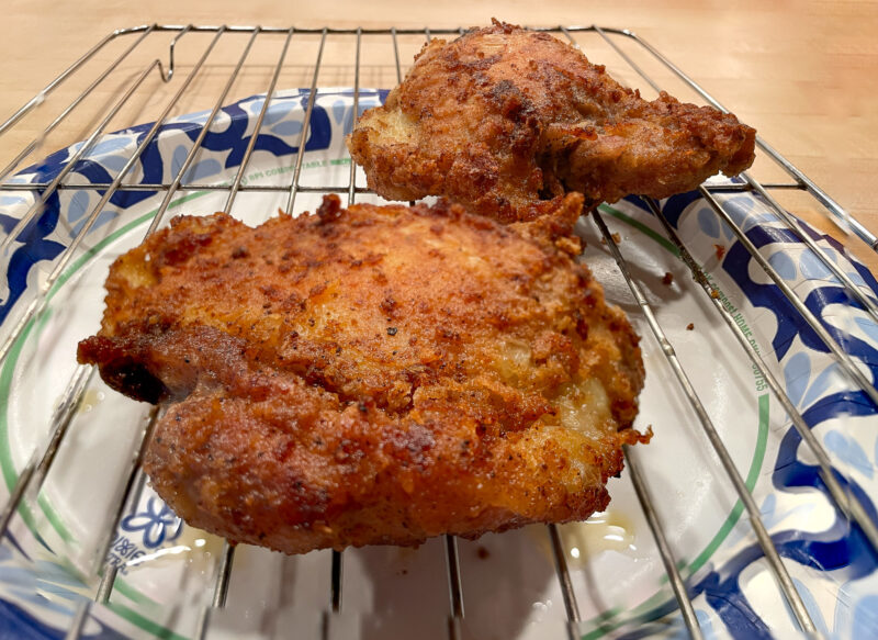 Fried Chicken Thighs