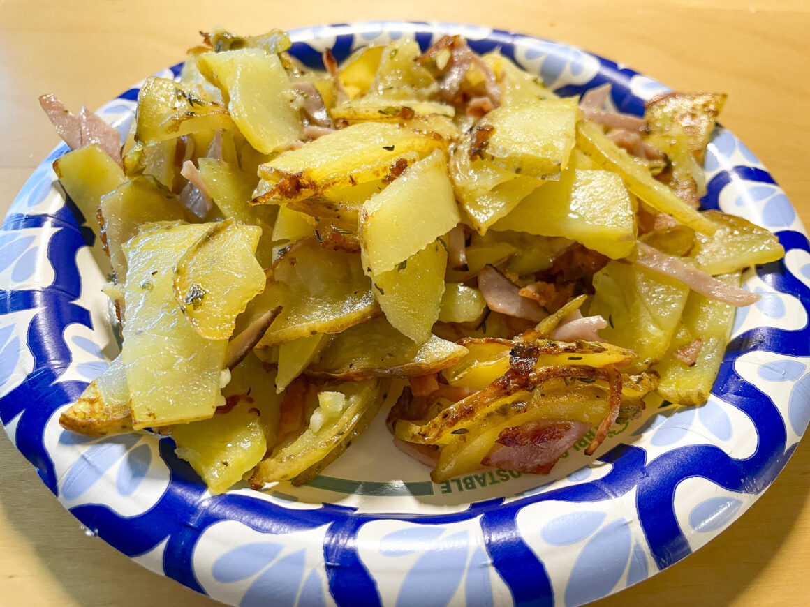 Pan Fried Yukon Gold Potatoes