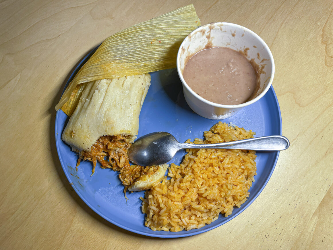 Tamale Beans Rice