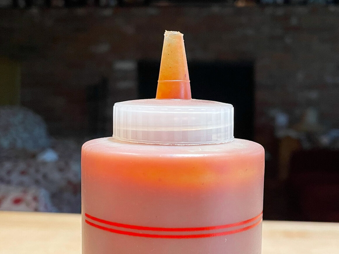 Barbecue Sauce in squeeze bottle