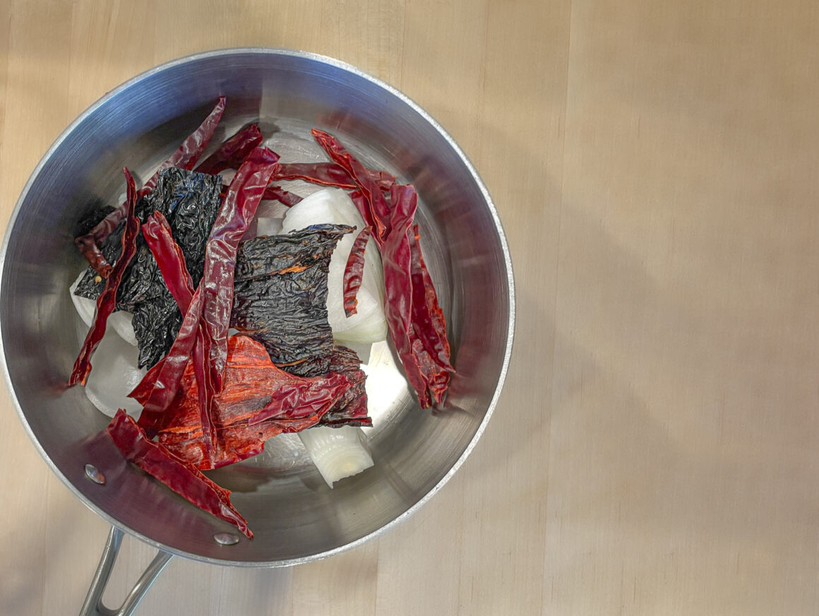 Chiles for Chili Colorado