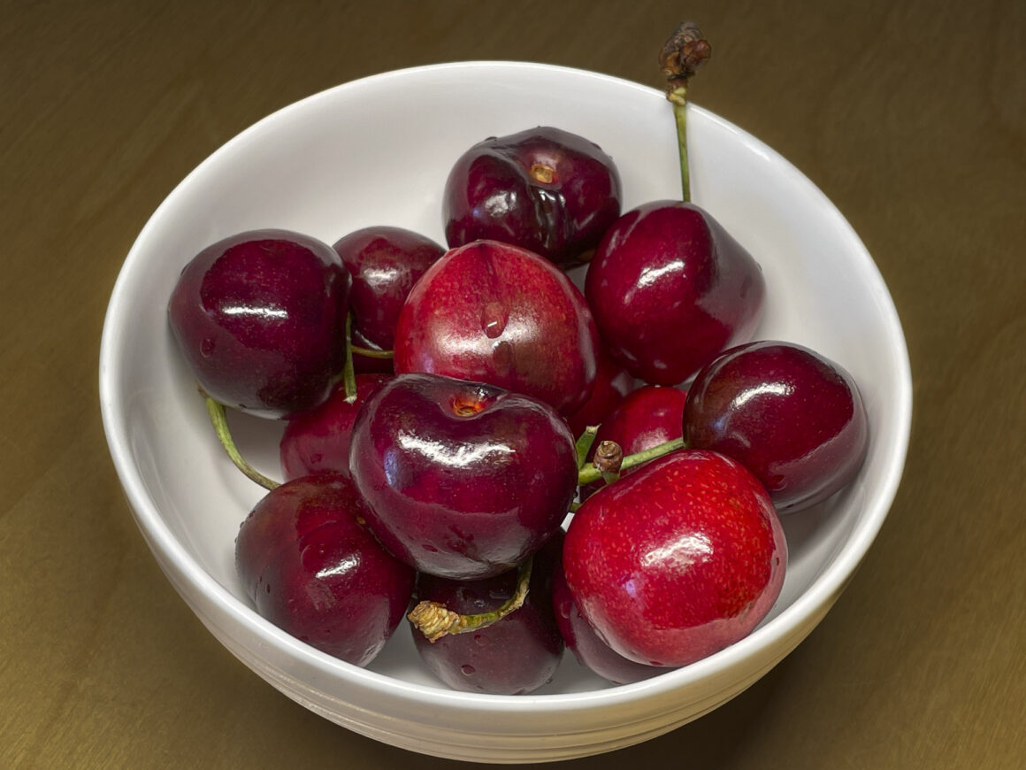 Bowl of Red Cherries