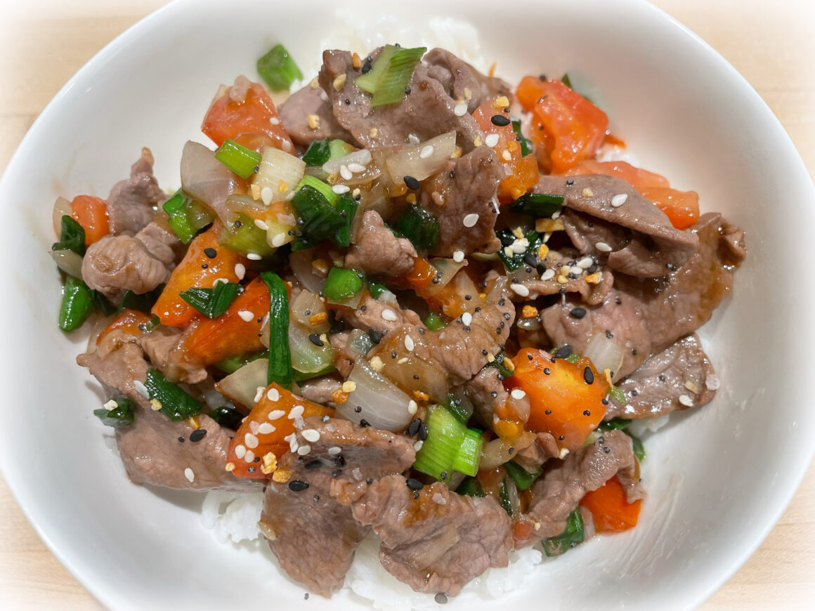 Beef & Tomato Stir Fry