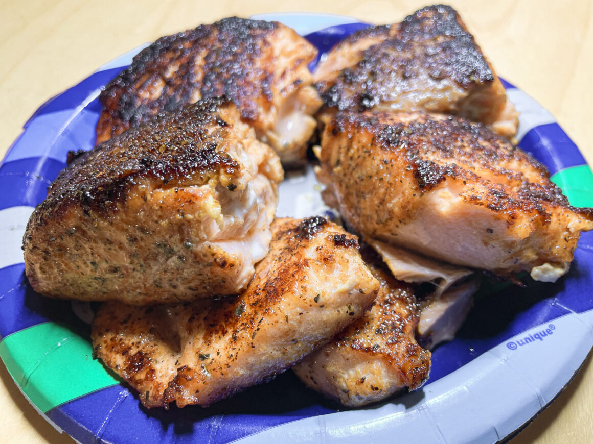 blackened salmon
