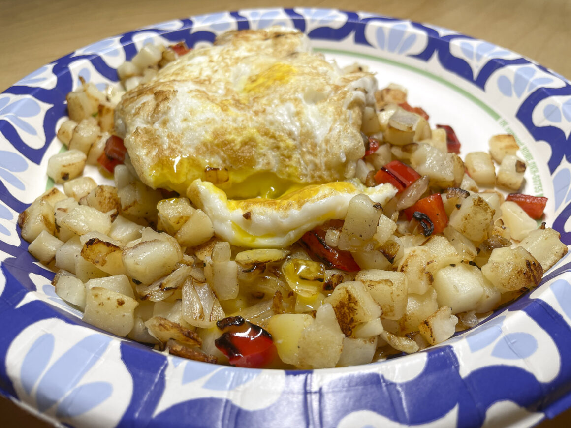 Fried Eggs & Potatoes