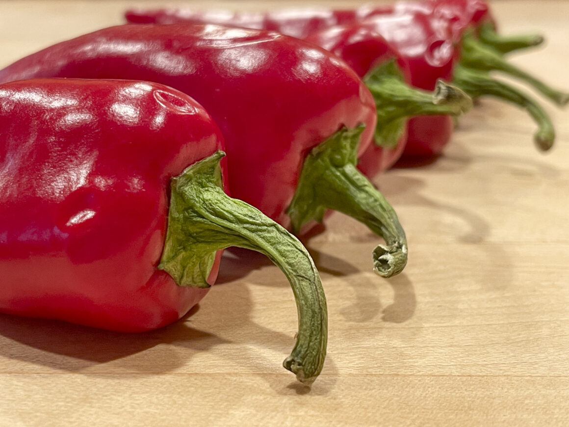 Red Fresno Chile Peppers