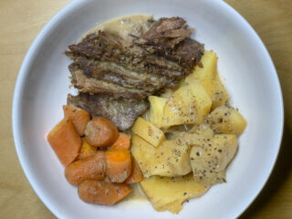 Beef Pot Roast Carrots Potatoes