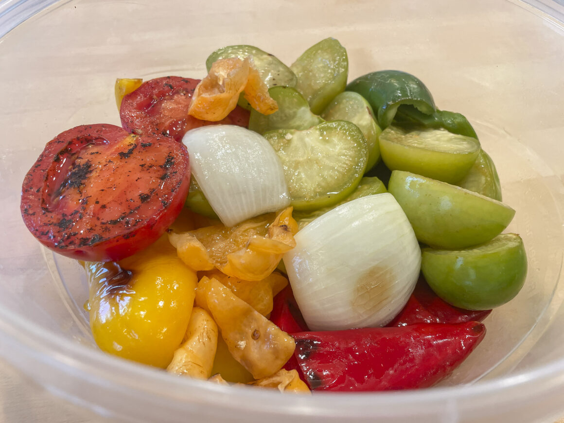 Chiles, Tomatoes, and Onions