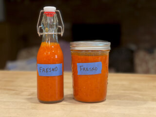Fresno Chile Pepper Hot Sauce