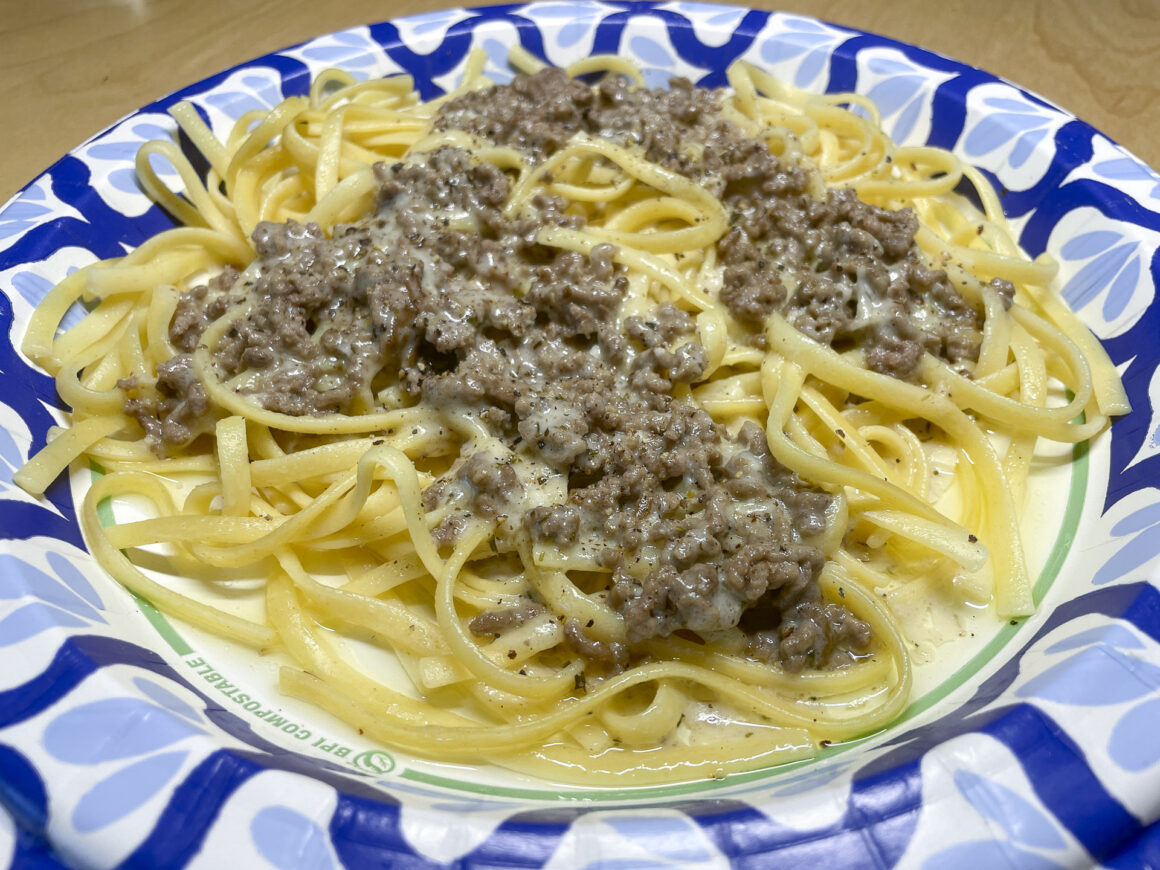 Beef Parmesan Noodles