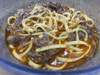 Beef and Noodles