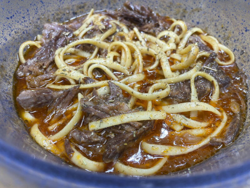 Beef and Noodles