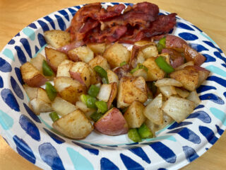 Potatoes and Bacon