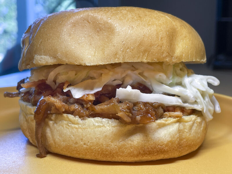 Pulled Pork w/Slaw on a Bun