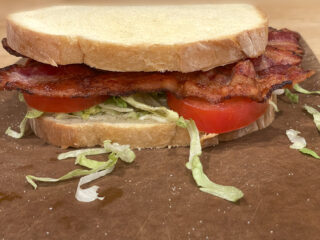 Bacon Lettuce and Tomato Sandwich